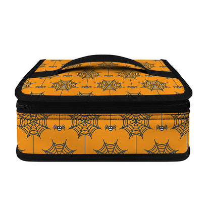 Halloween Spider Web Pattern Print Small Lunch Bag