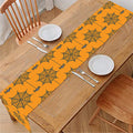 Halloween Spider Web Pattern Print Table Runner