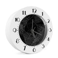 Halloween Spider Web Print Alarm Clock