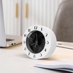 Halloween Spider Web Print Alarm Clock