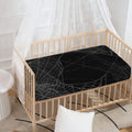 Halloween Spider Web Print Baby Crib Sheet