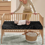 Halloween Spider Web Print Baby Crib Sheet