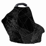 Halloween Spider Web Print Baby Seat Cover