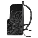 Halloween Spider Web Print Backpack