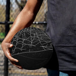 Halloween Spider Web Print Basketball