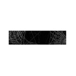 Halloween Spider Web Print Bed Runner