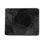 Halloween Spider Web Print Bifold Wallet