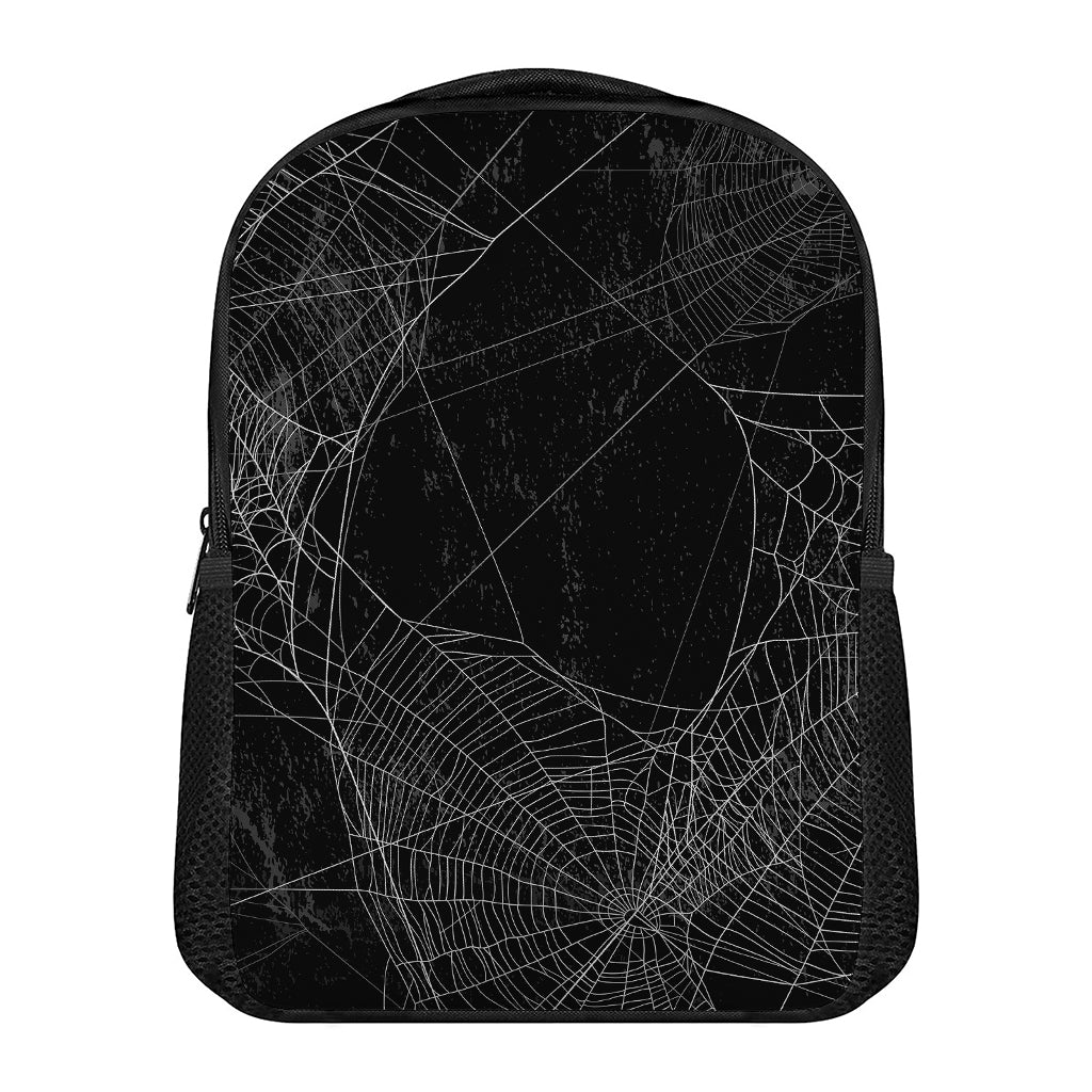 Halloween Spider Web Print Casual Backpack