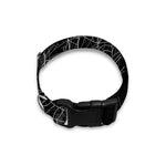 Halloween Spider Web Print Dog Collar