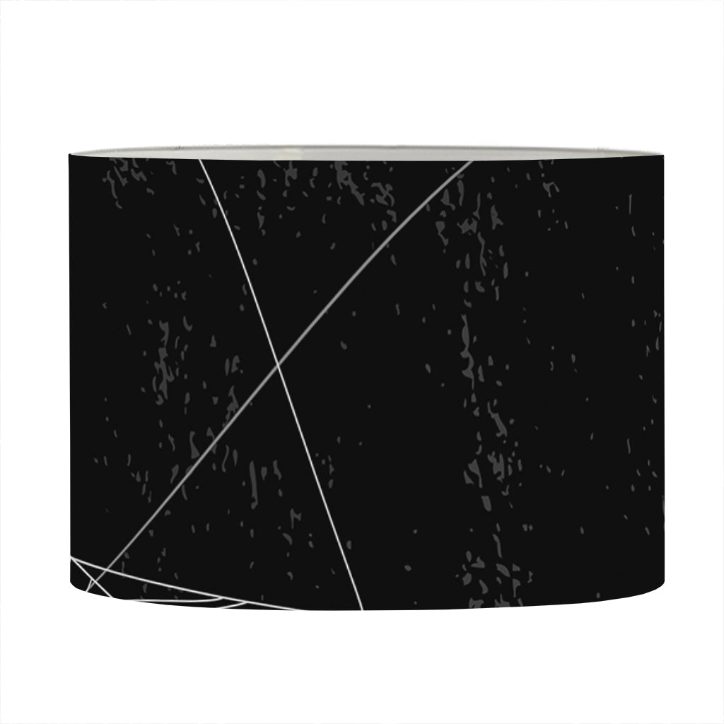 Halloween Spider Web Print Drum Lamp Shade