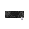 Halloween Spider Web Print Extended Mouse Pad