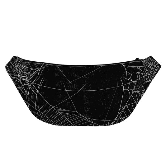 Halloween Spider Web Print Fanny Pack