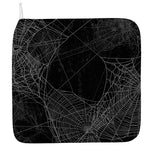 Halloween Spider Web Print Hand Towel