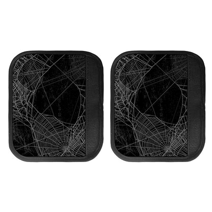 Halloween Spider Web Print Handle Covers