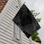 Halloween Spider Web Print House Flag