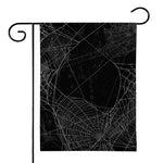 Halloween Spider Web Print House Flag