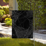 Halloween Spider Web Print House Flag