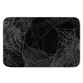 Halloween Spider Web Print Indoor Door Mat