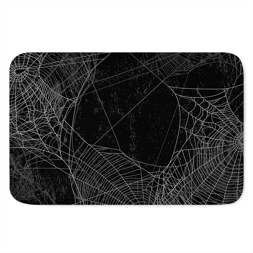 Halloween Spider Web Print Indoor Door Mat