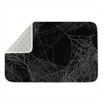 Halloween Spider Web Print Indoor Door Mat