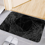 Halloween Spider Web Print Indoor Door Mat