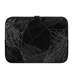 Halloween Spider Web Print Laptop Sleeve