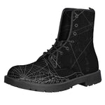 Halloween Spider Web Print Backpack