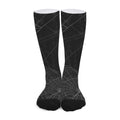 Halloween Spider Web Print Long Socks