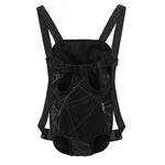 Halloween Spider Web Print Pet Carrier Backpack