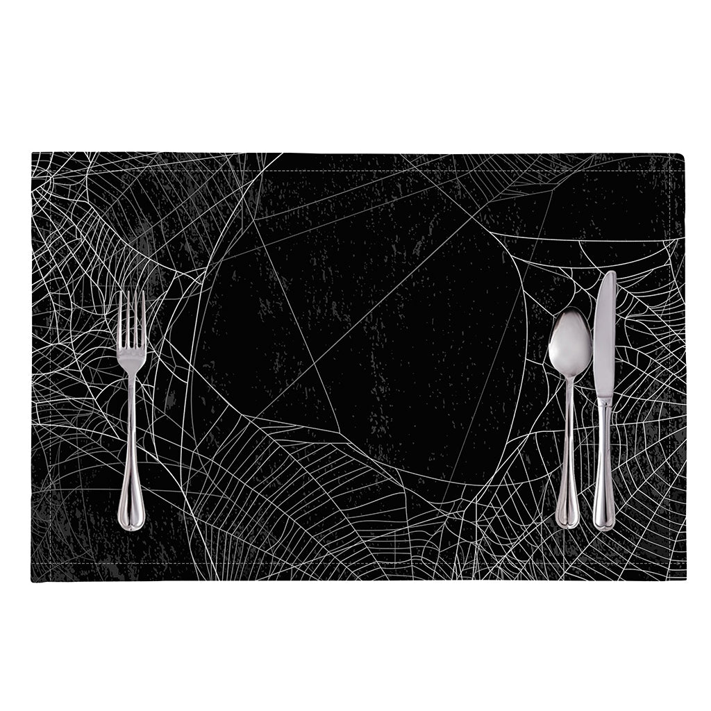 Halloween Spider Web Print Placemat