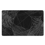 Halloween Spider Web Print Polyester Doormat