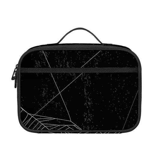 Halloween Spider Web Print Portable Lunch Bag