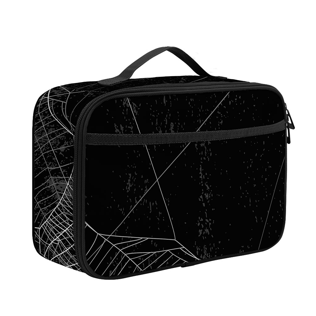 Halloween Spider Web Print Portable Lunch Bag