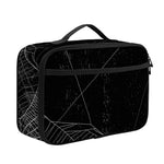 Halloween Spider Web Print Portable Lunch Bag