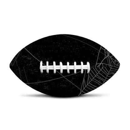 Halloween Spider Web Print Rugby Ball