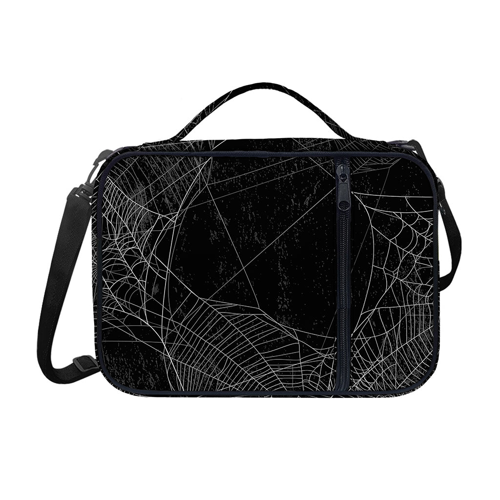 Halloween Spider Web Print Shoulder Strap Bible Bag