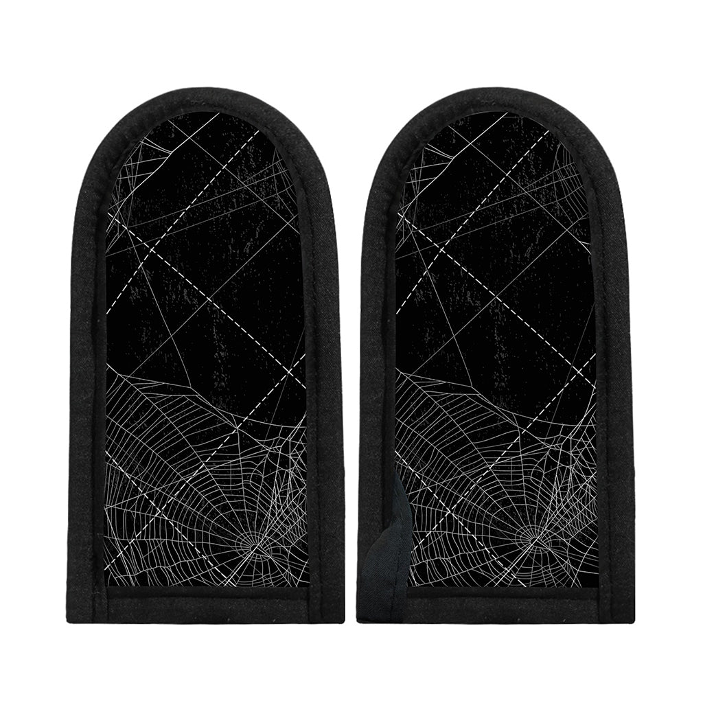 Halloween Spider Web Print Skillet Handle Cover