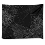 Halloween Spider Web Print Tapestry