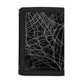 Halloween Spider Web Print Trifold Wallet