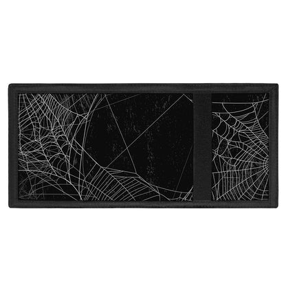 Halloween Spider Web Print Trifold Wallet