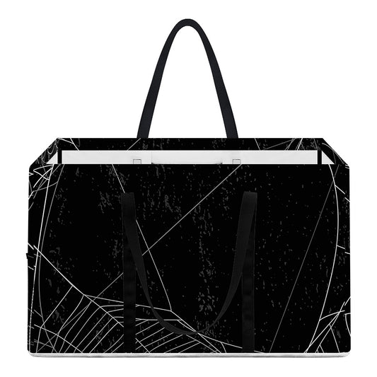 Halloween Spider Web Print Utility Tote Bag