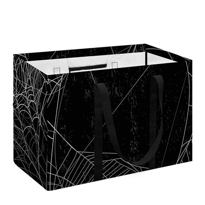 Halloween Spider Web Print Utility Tote Bag