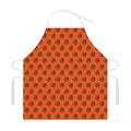 Halloween Spiral Pattern Print Adjustable Apron