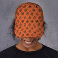 Halloween Spiral Pattern Print Baseball Cap