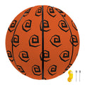 Halloween Spiral Pattern Print Basketball