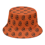Halloween Spiral Pattern Print Bucket Hat