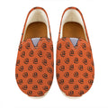 Halloween Spiral Pattern Print Casual Shoes