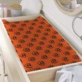 Halloween Spiral Pattern Print Changing Pad Cover