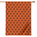 Halloween Spiral Pattern Print House Flag
