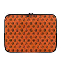Halloween Spiral Pattern Print Laptop Sleeve